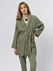 Raquel Allegra Cotton Gauze Robe Sage