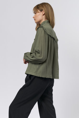 Raquel Allegra Luna Shirt Sage