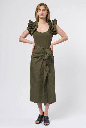 Ulla Johnson Isabella Dress Military