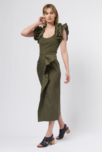 Ulla Johnson Isabella Dress Military