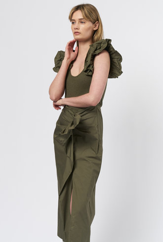 Ulla Johnson Isabella Dress Military