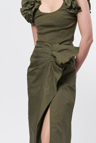 Ulla Johnson Isabella Dress Military