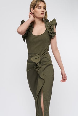 Ulla Johnson Isabella Dress Military