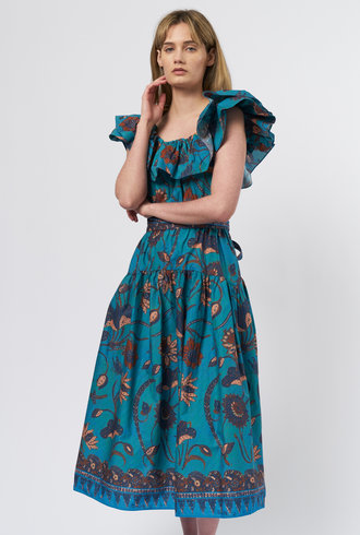 Ulla Johnson Amira Dress Lagoon