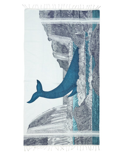 Simone Fouta Towel Blue - Alhambra | Women's Clothing Boutique