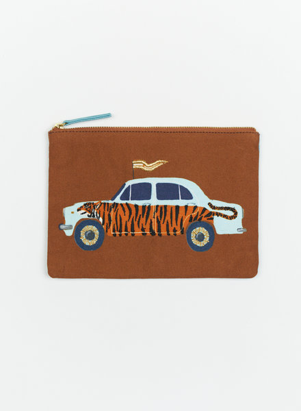 Inouitoosh Embroidered Pouch Ambassador Orange