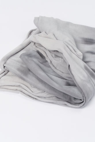 Raquel Allegra  Silver Tiger Tie Dye Scarf