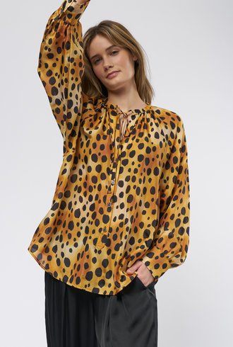 Raquel Allegra Poet Top Cheetah