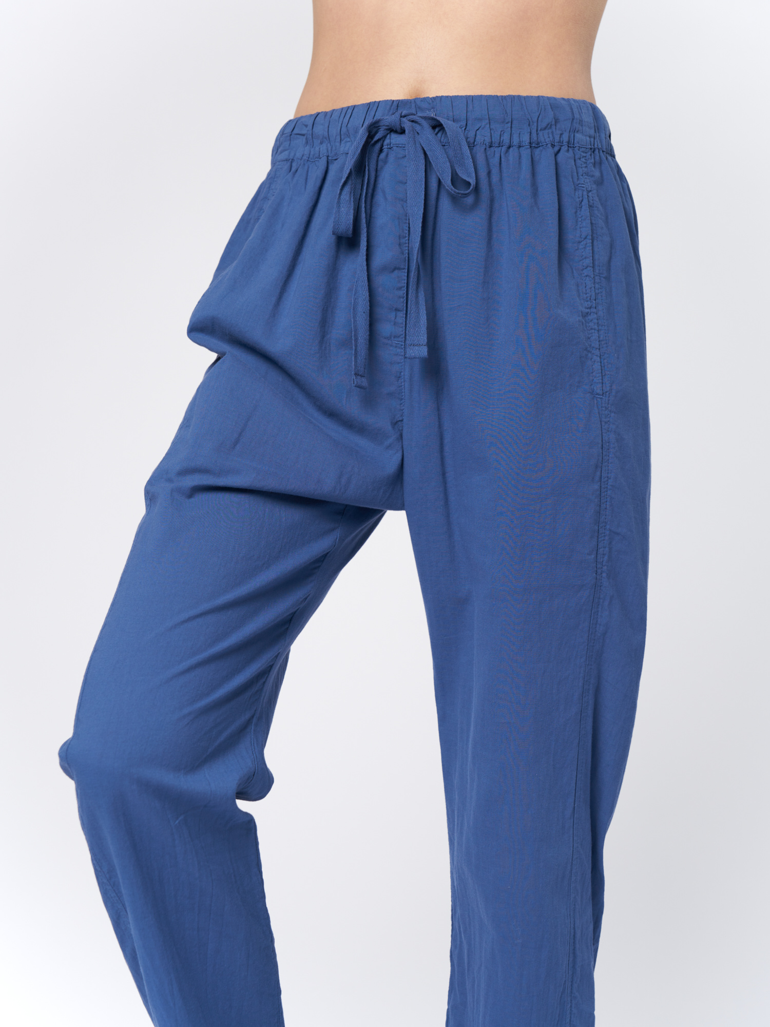 Draper Pant Blue Capri - Alhambra  Women's Clothing Boutique, Seattle