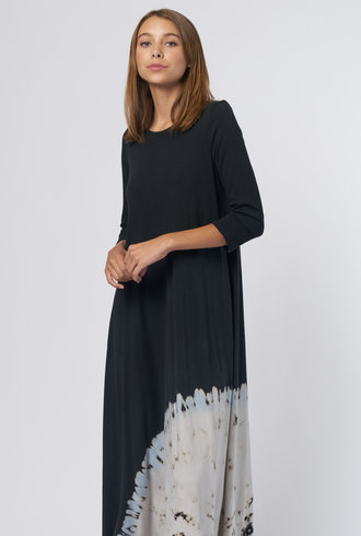 Raquel Allegra Drama Maxi Dress Moonbow Tie Dye