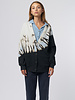 Raquel Allegra Fleece Cardigan Moonbow Tie Dye