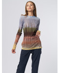 Raquel Allegra Long Sleeve T-Shirt Landscape Tie Dye