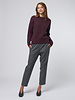 Pomandere Crew Neck Sweater Burgundy