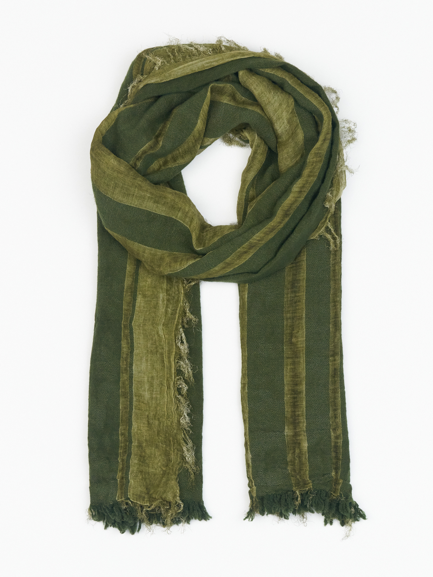 Olive and Oak Striped Shawl - Women's - Clothing