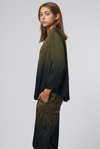 Raquel Allegra Essential Blouse Forest