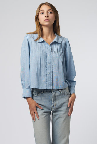 The Great The Parasol Top Chambray