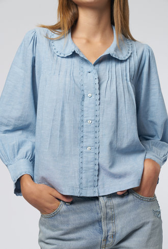 The Great The Parasol Top Chambray