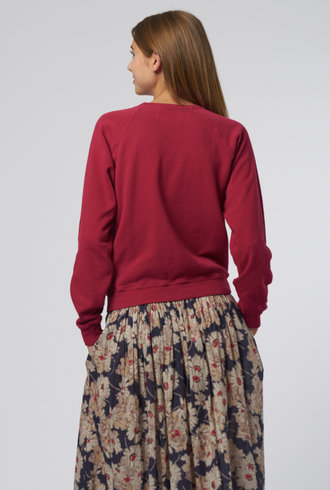 The Great The Shrunken Sweatshirt Plum