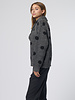The Great The Polkadot Henley Pull Over Charcoal
