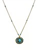 Dana Kellin Fashion Round Turquoise Necklace