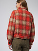 Pomandere Plaid Jacket Orange