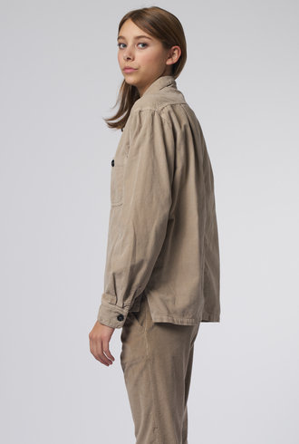 Bsbee Austin Shirt Jacket Taupe