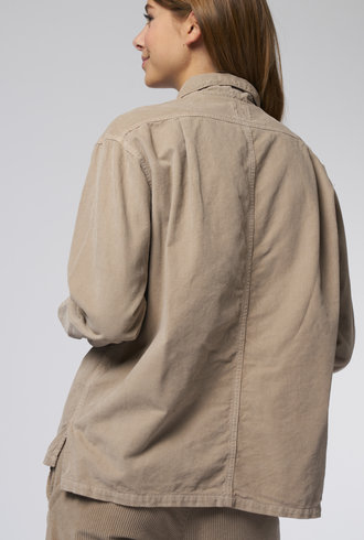 Bsbee Austin Shirt Jacket Taupe