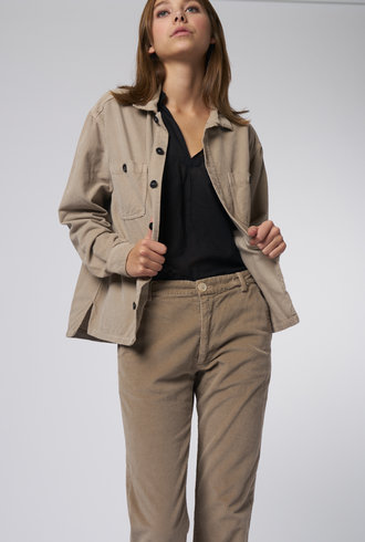 Bsbee Austin Shirt Jacket Taupe