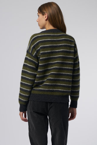 Bsbee Planet Crew Stripe Fog