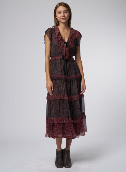 Ulla Johnson Arisa Dress Garnet