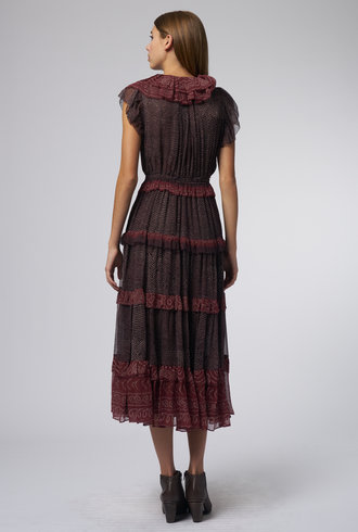 Ulla Johnson Arisa Dress Garnet