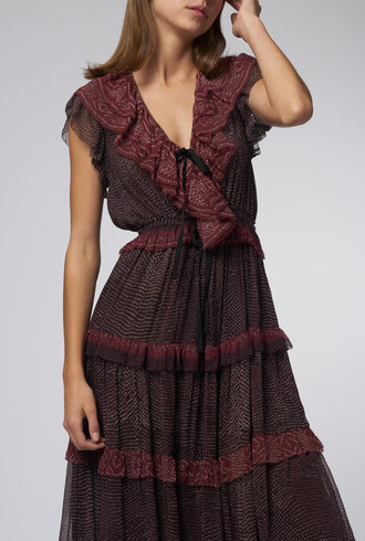 Ulla Johnson Arisa Dress Garnet