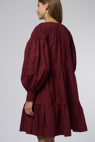 Ulla Johnson Rosa Dress Bordeaux