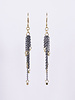 Sarah McGuire Sea Spray Oxid Silver and Gold Earrings
