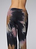 Raquel Allegra Topanga Sweatpants Black Fireworks Tie Dye