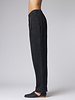 Raquel Allegra Bianca Pant Black Silk Jacquard