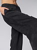 Raquel Allegra Bianca Pant Black Silk Jacquard