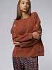 Raquel Allegra Yves Sweatshirt Rust Tarot