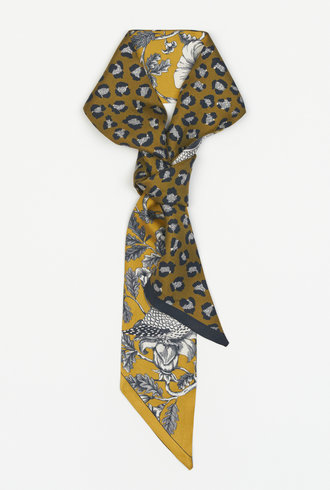 Inouitoosh Lavaliere Archimede Yellow Silk Tie