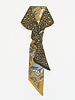 Inouitoosh Lavaliere Archimede Yellow Silk Tie
