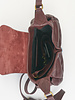 Jerome Dreyfuss Bordeaux  Goatskin Helmut Small Bag