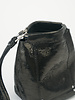 Jerome Dreyfuss Noir Goatskin Lame Clic Clac