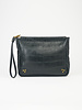 Jerome Dreyfuss Noir Cowskin Croco Clutch