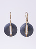 Dana Kellin Fashion Silver Pearl Earrings