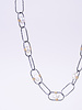 Dana Kellin Fashion Silver Pearl Necklace