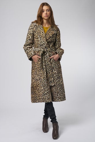 The Great The Long Belted Coat Leopard