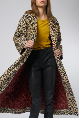The Great The Long Belted Coat Leopard