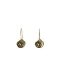Sarah McGuire Gold Oyster Earrings