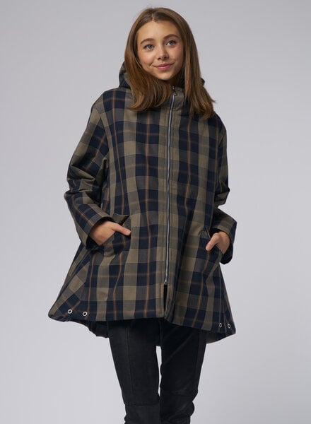 Hooded Button Parka