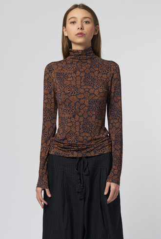 Ulla Johnson Aurelia Turtleneck Onyx